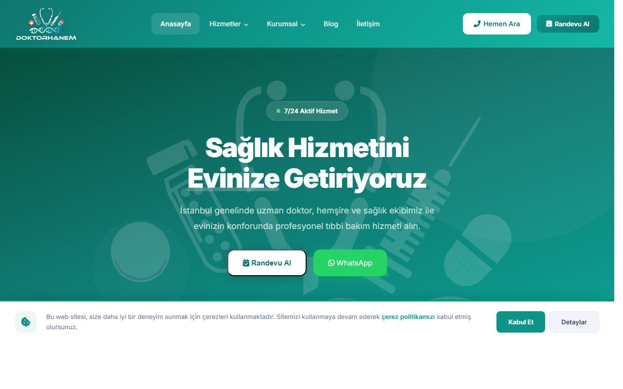 Doktorhanem masaüstü ekran görüntüsü