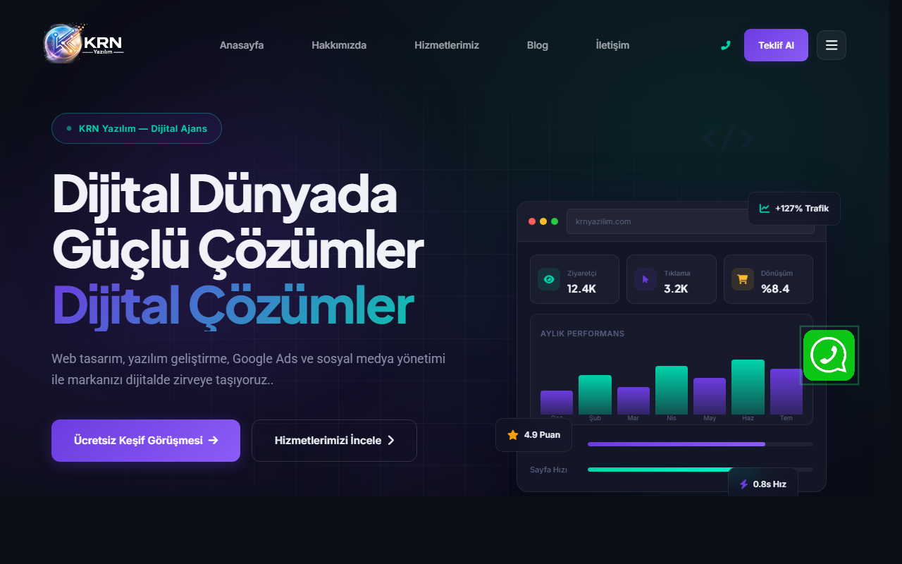 KRN Yazılım masaüstü ekran görüntüsü