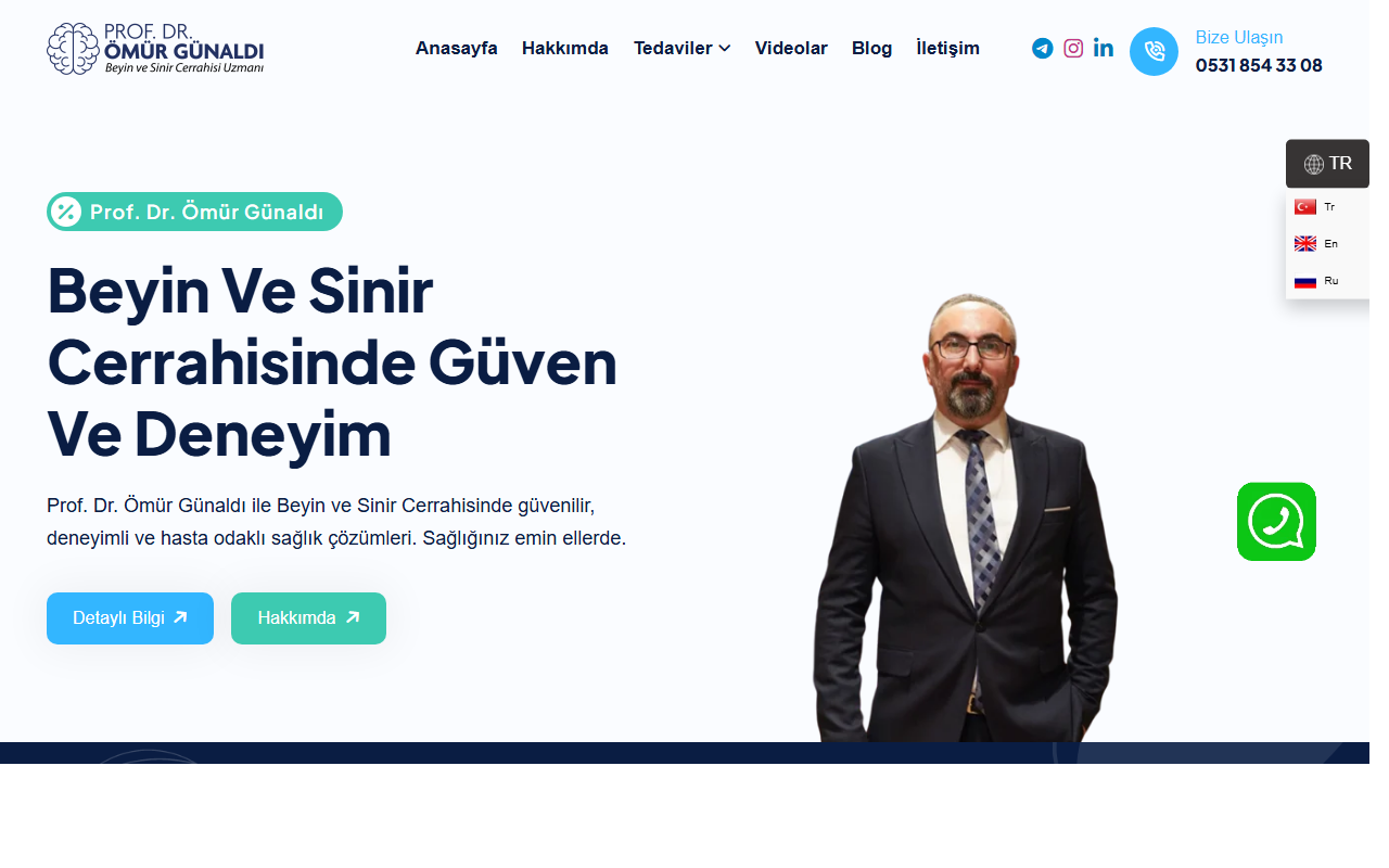 Prof. Dr. Ömür Günaldı masaüstü ekran görüntüsü